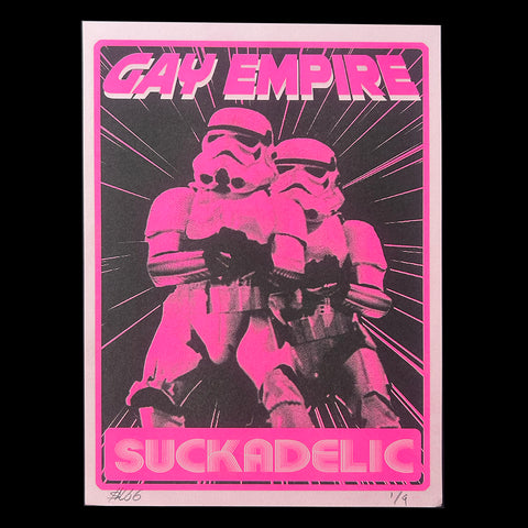 GAY EMPIRE RISO PRINT: SOFT PINK